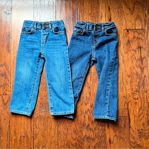 Toddler Boys Straight Jeans